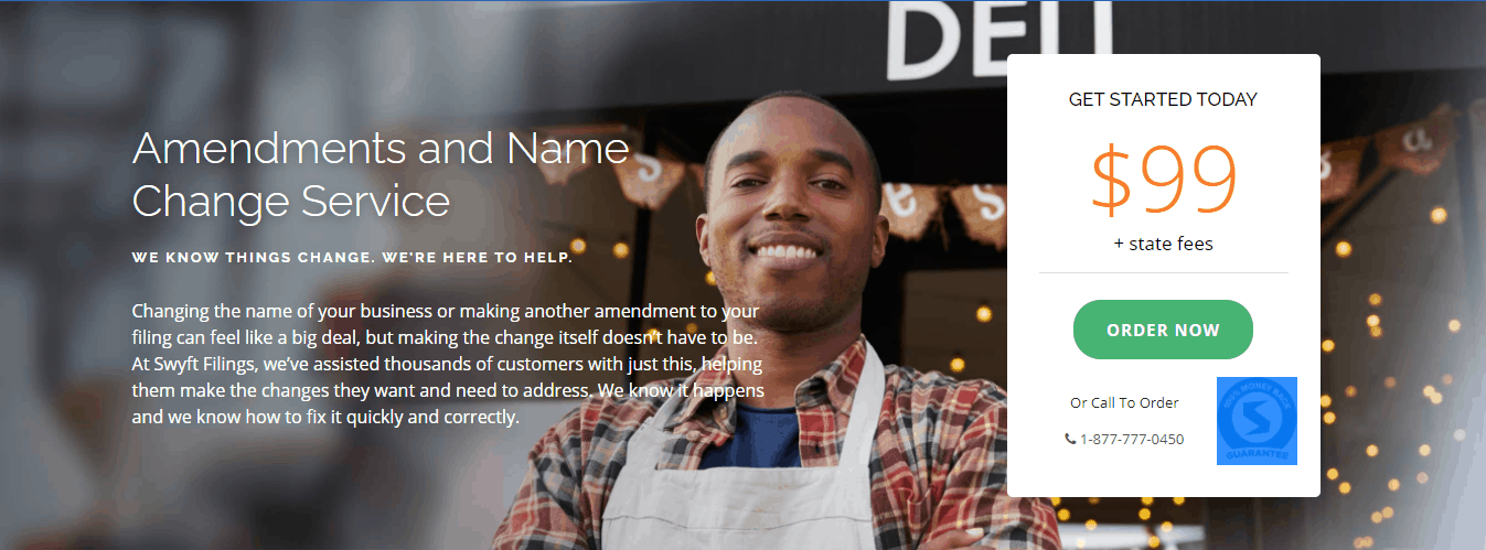 Name change service