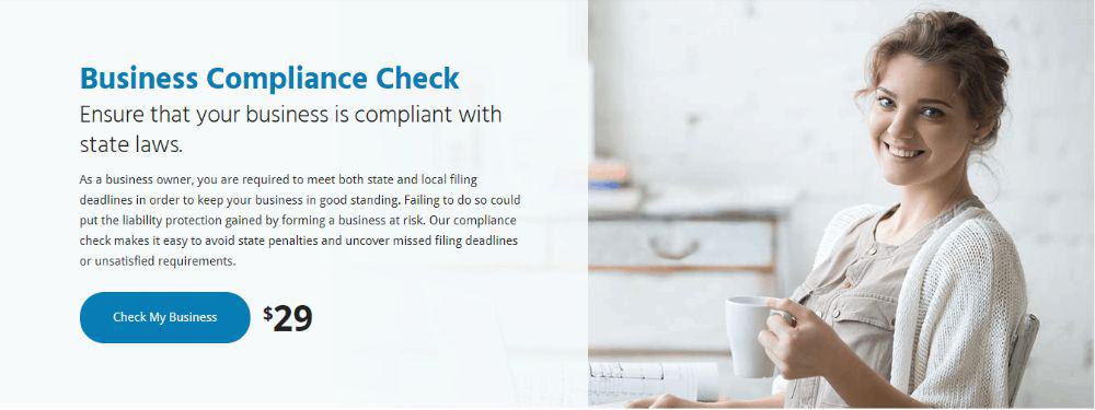 Business Compliance Check with MyCorporation.