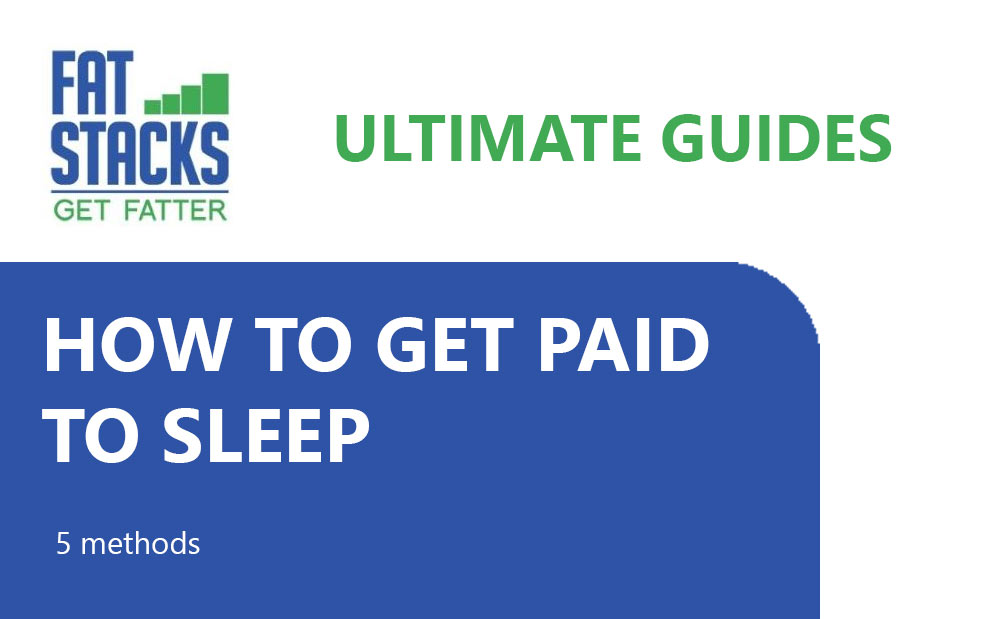 How to get paid to sleep CheddarDen