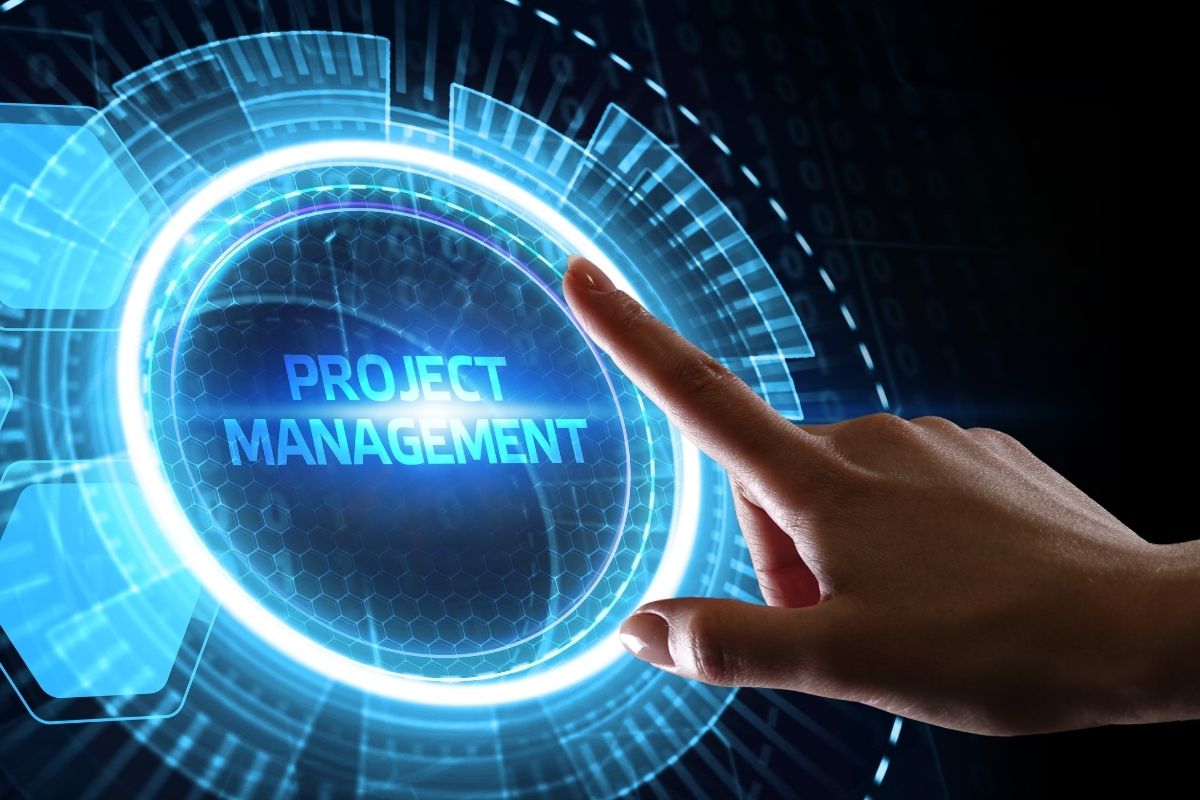 Project management concept.