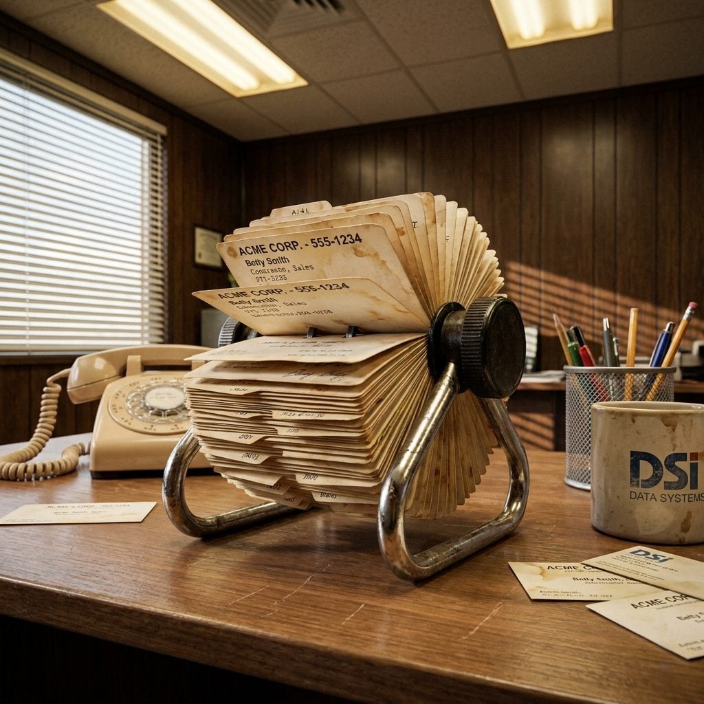 The Rolodex That Held Every Relationship the Company Had Ever Built