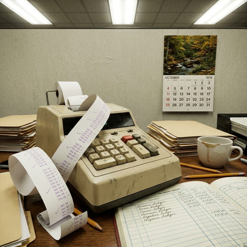 The Adding Machine That Spit Out Paper Tape Like a Ticker at the Stock Exchange