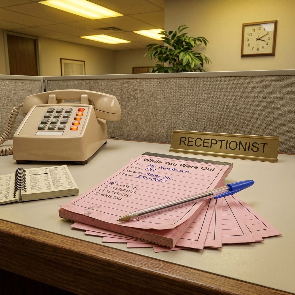 The Message Pad With the Pink 