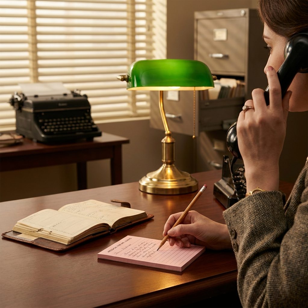 Taking a Phone Message So Precisely That the Boss Could Act On It Without Ever Calling Back to Clarify