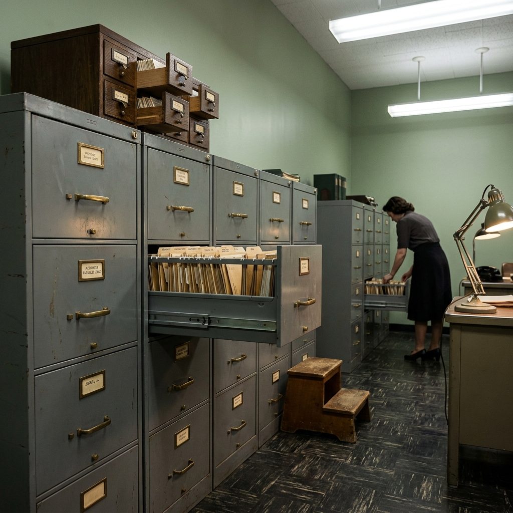 A Cross-Reference Filing System Memorized Well Enough to Find Any Document in Under a Minute