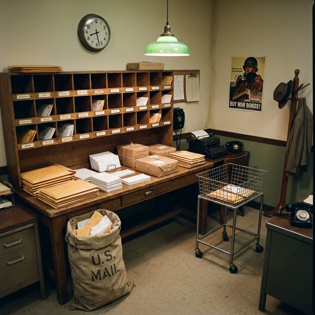 Sort and Distribute the Morning Mail Before Anyone Important Had Time to Complain About It