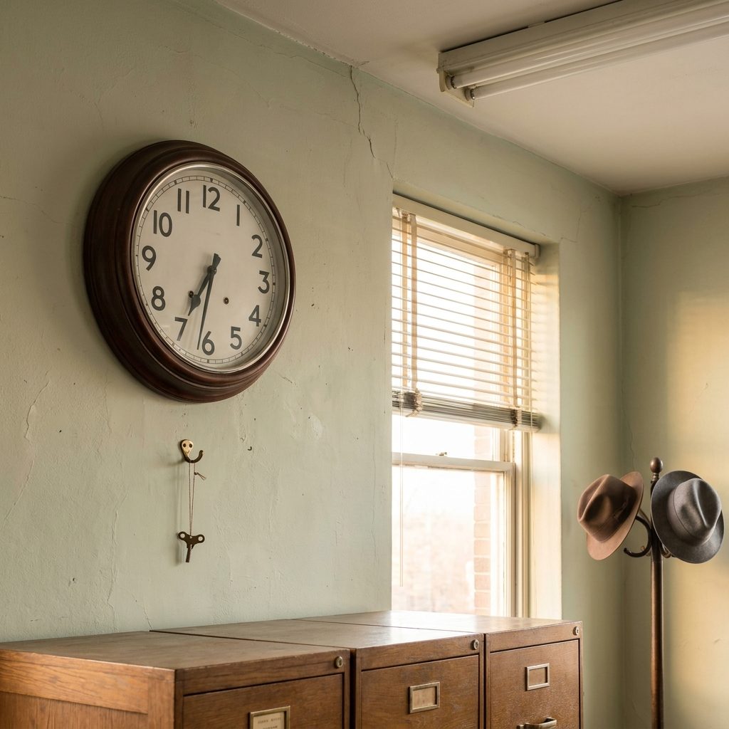 Wind and Set the Office Clock Every Monday Morning Because Nobody Else Thought of It
