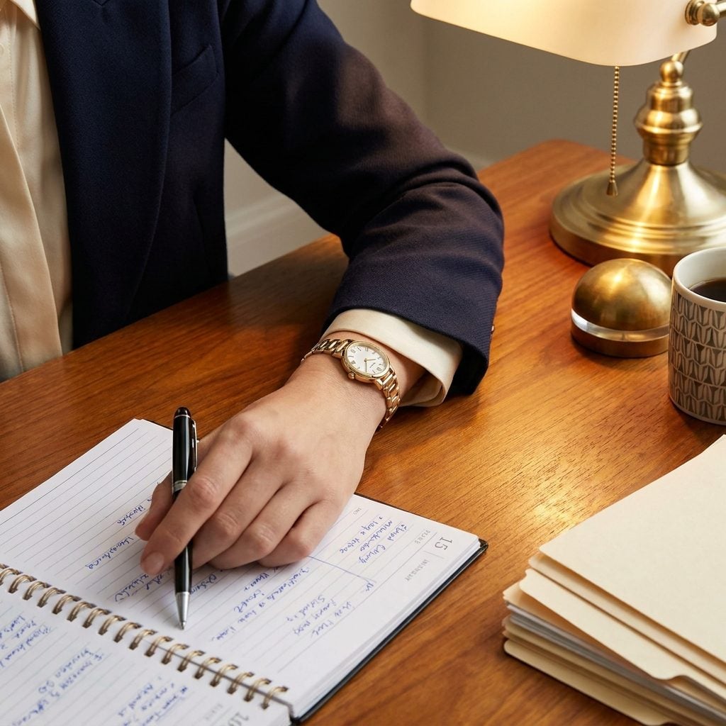 The Slim-Band Wristwatch You Checked Twelve Times a Day