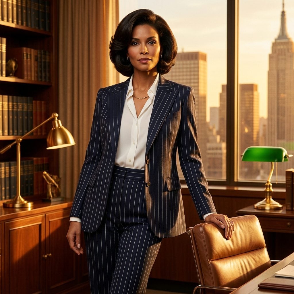 The Pinstripe Suit That Made You Feel Like You Could Take on Wall Street
