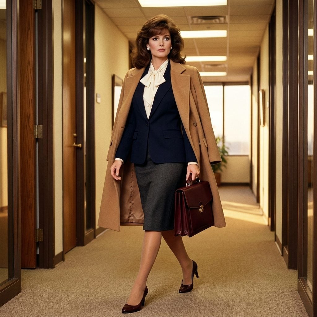 The Camel Hair Coat Draped Over Your Shoulders Like You Owned the Building