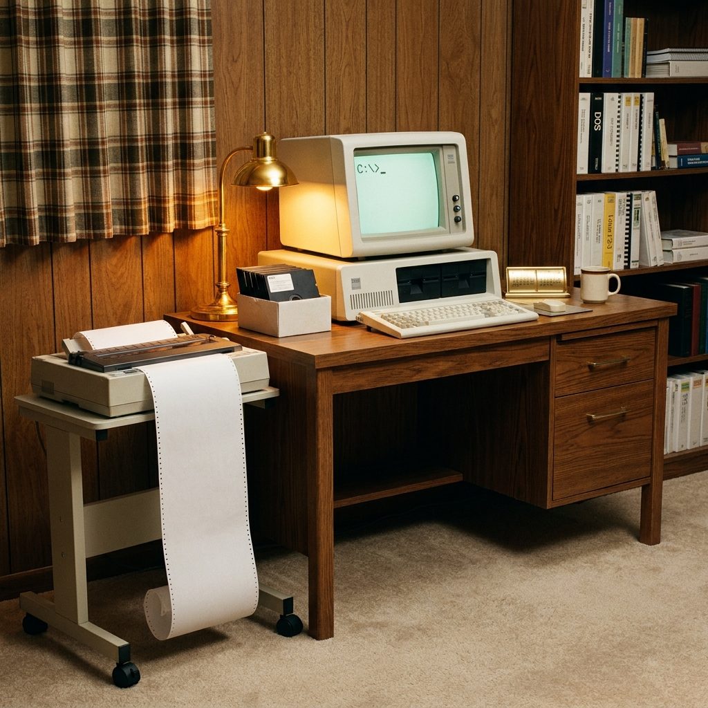 The IBM Personal Computer That Quietly Moved the Office Into the Spare Bedroom