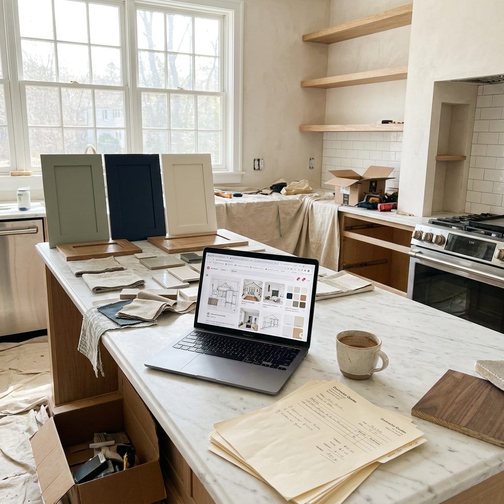 Constantly Renovating Perfectly Functional Homes Because Social Media Keeps Resetting Your Expectations