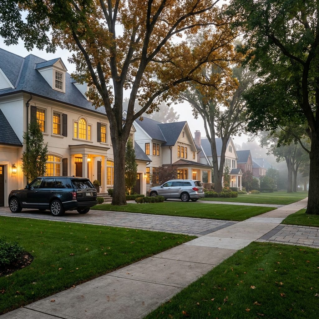 Living in Cities or Neighborhoods Where Even Wealthy Households Quietly Feel Behind