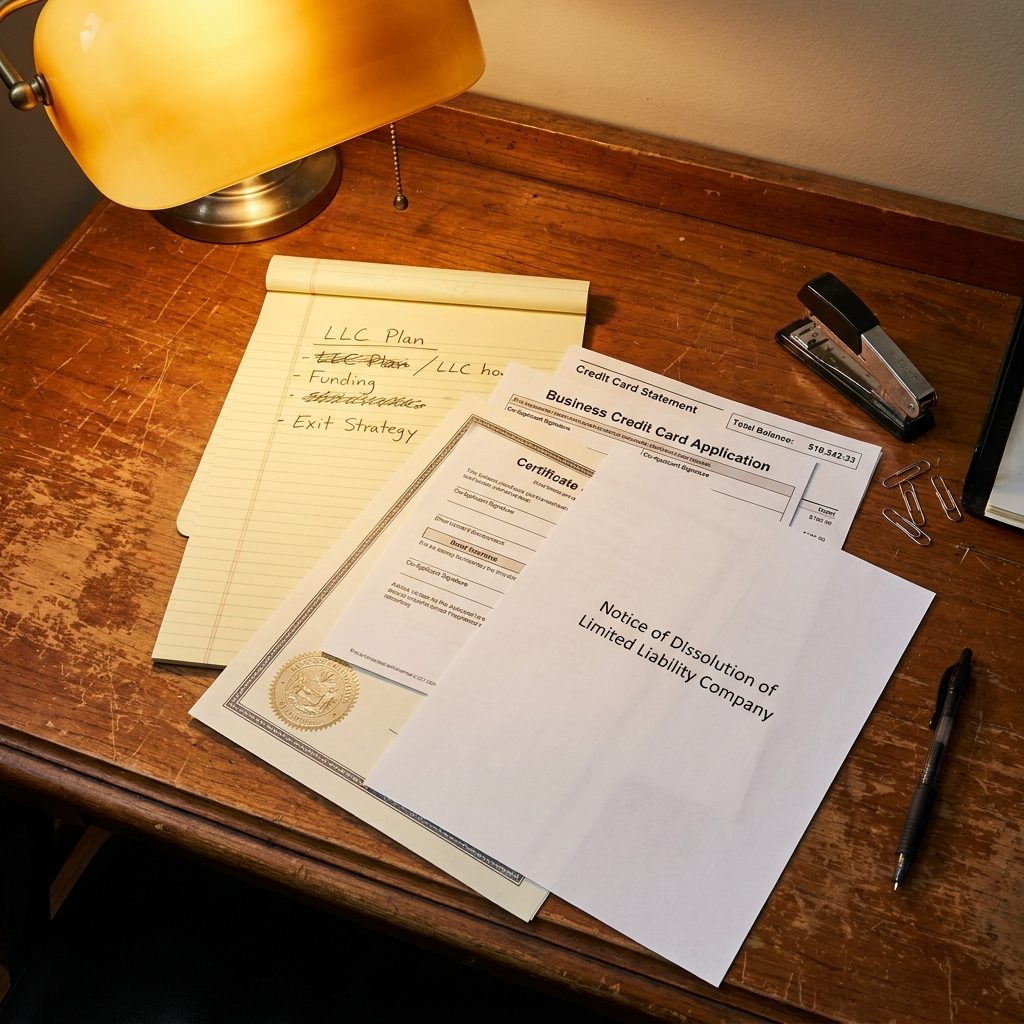 A Business Credit Card Opened on an LLC the Victim Co-Signed and Forgot