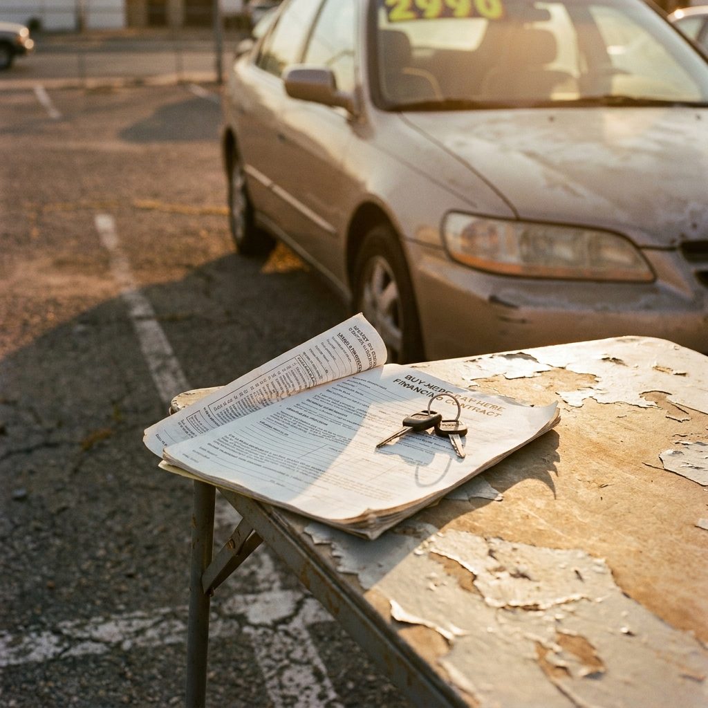 A Car Loan From a Buy-Here-Pay-Here Lot Still Running Four States Away