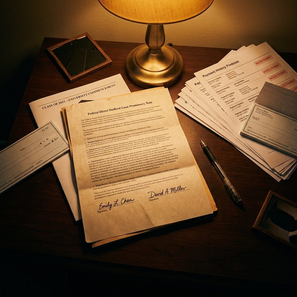 The Co-Signed Student Loan Whose Payments Stopped the Month After Graduation