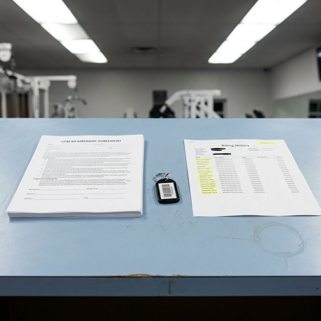 A Gym Membership That Billed Quietly for Two Years