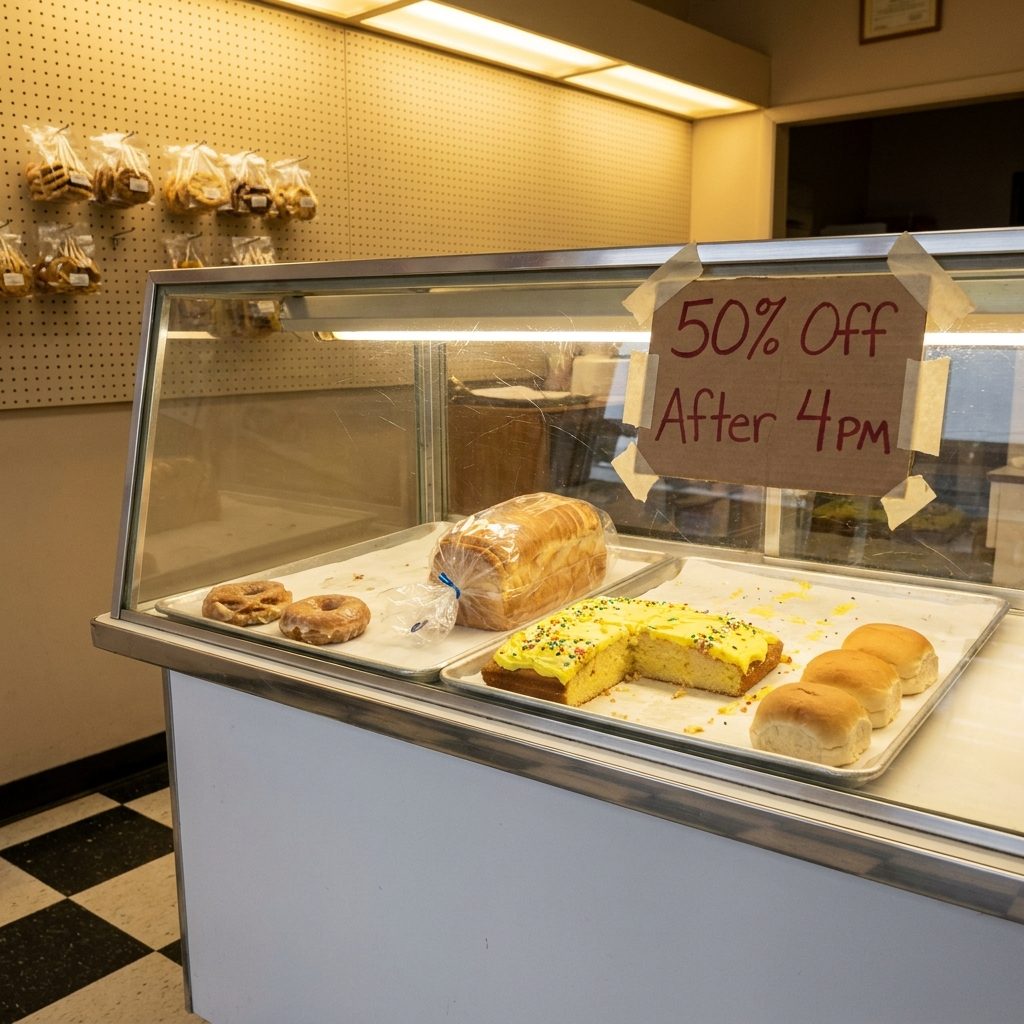 The Half-Price Snack Strategy: Everything Marked Down After 4 PM at the Bakery Next Door