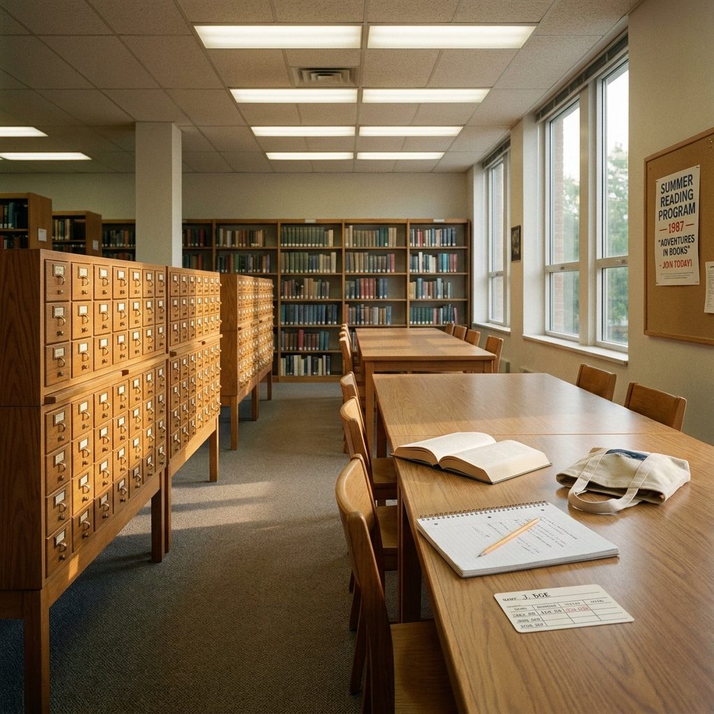 The Library as Free Air Conditioning and Free Entertainment