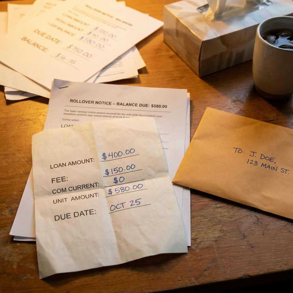 A Payday Loan Rolled Over So Many Times Nobody Remembered the Original Amount