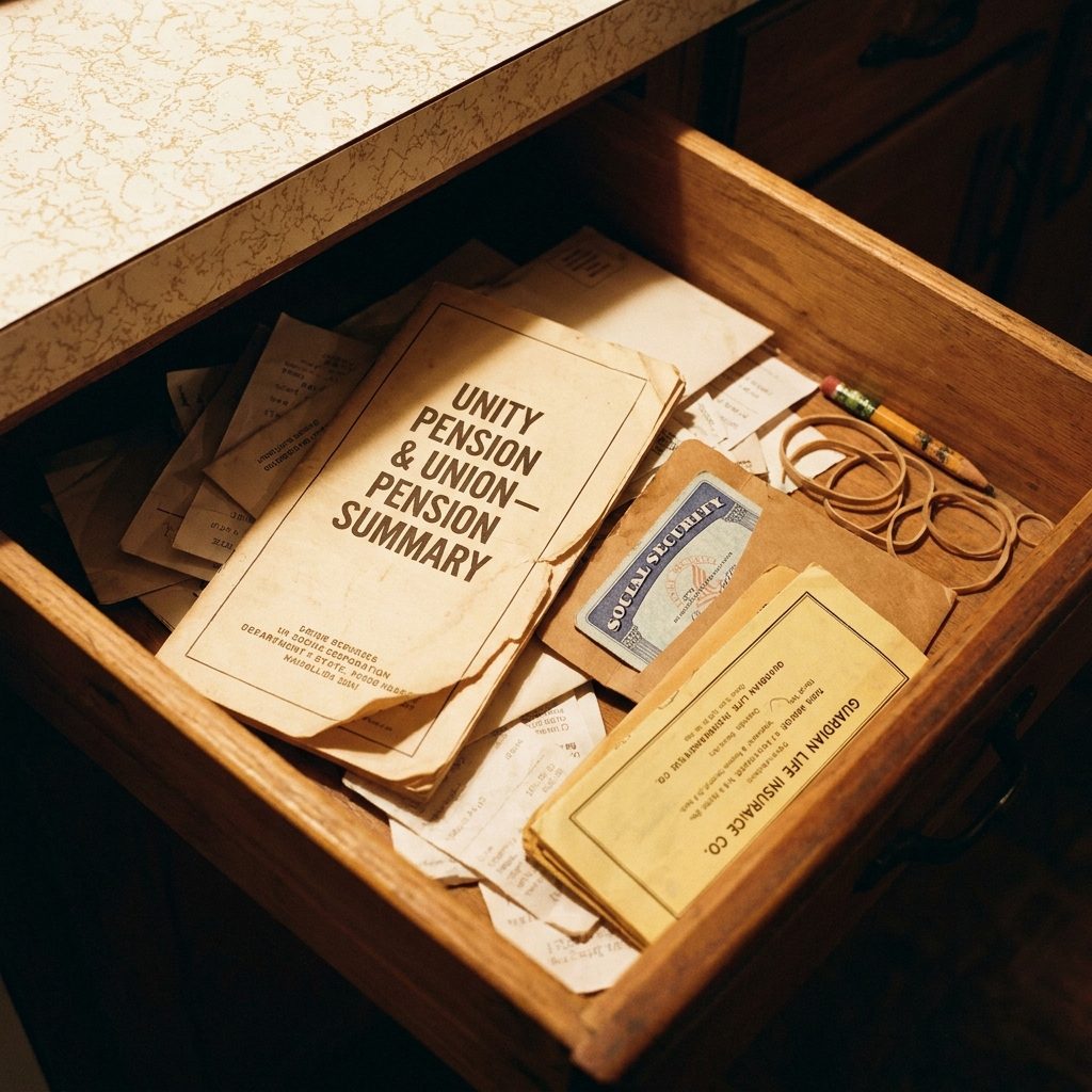 The Pension Booklet That Lived in the Kitchen Drawer