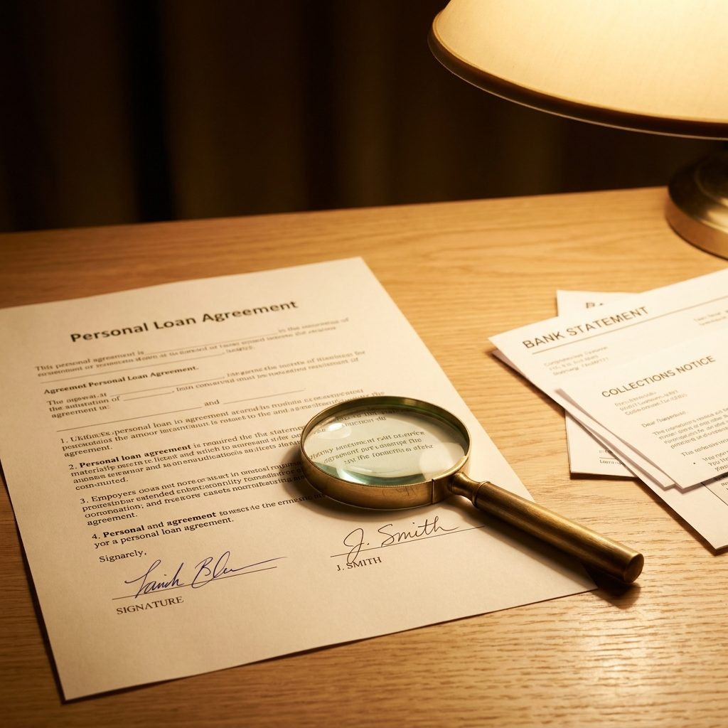 A Personal Loan Co-Signed 'Just to Help a Friend of the Family'