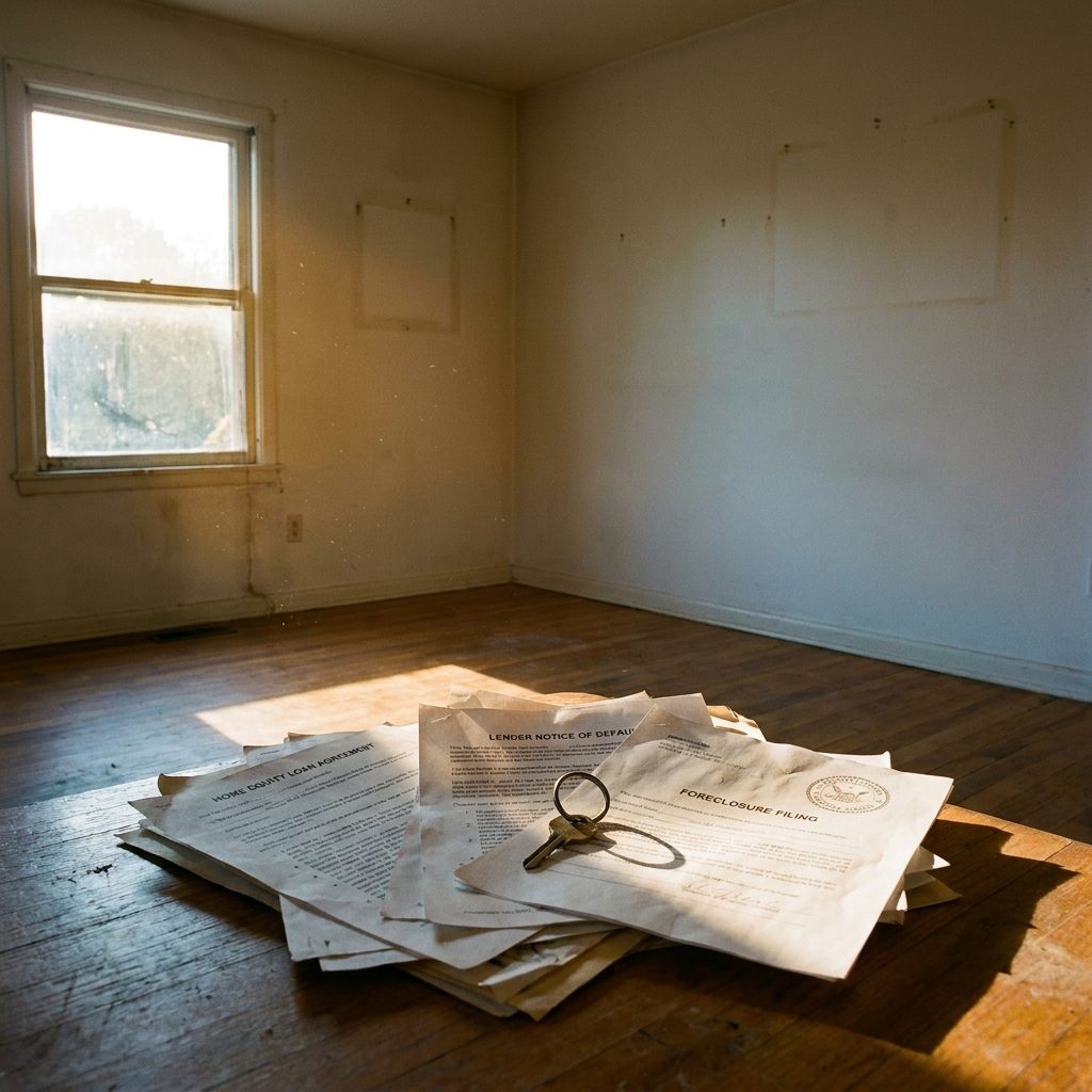 A Second Mortgage Nobody Mentioned Until the House Was Already Gone