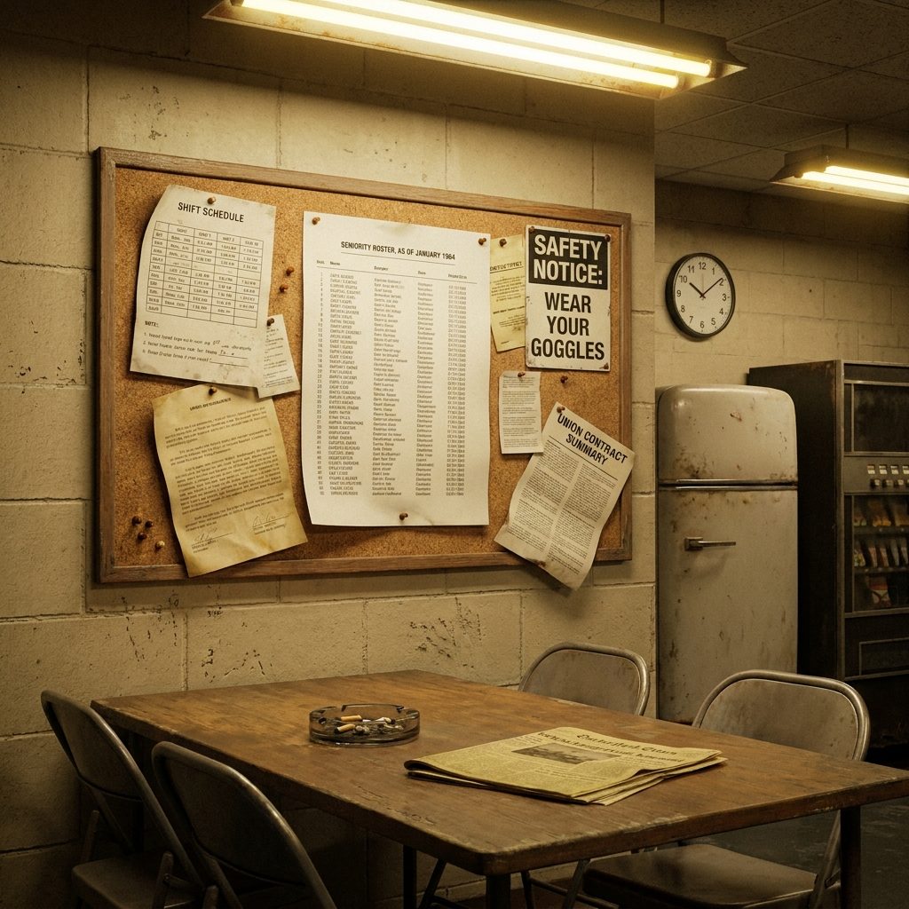 The Seniority List Posted on the Board, and Why Everyone Knew Their Number