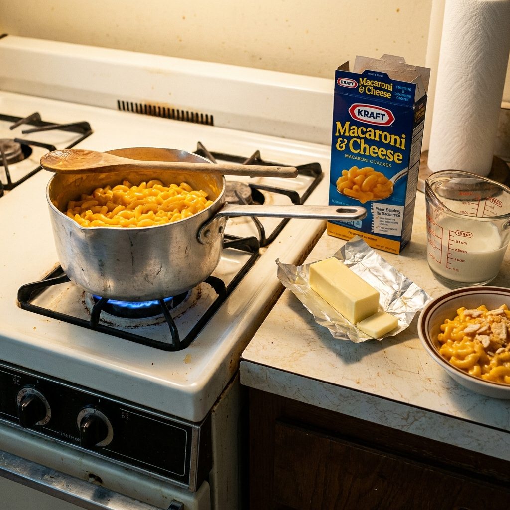 Stretching One Box of Mac and Cheese Into Two Meals