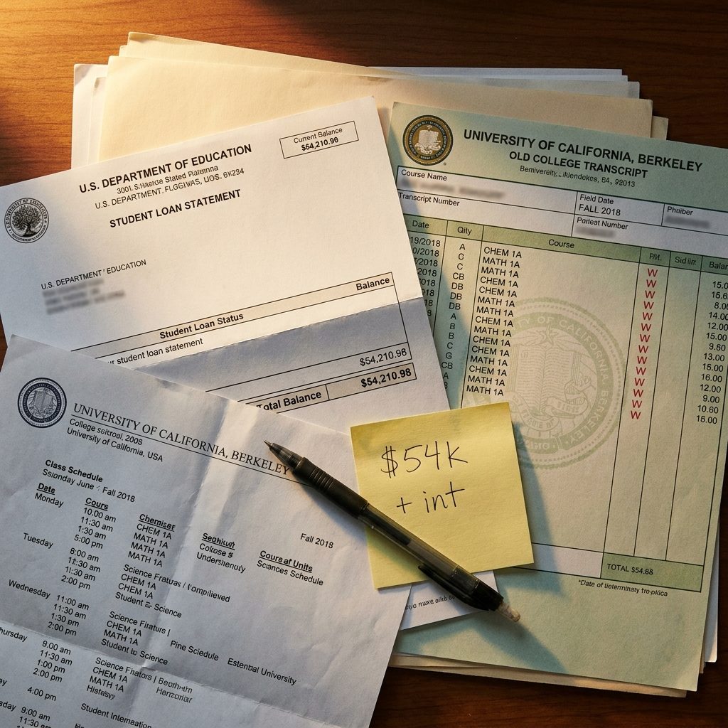 Student Loans for Enrollment at a School You Were Pressured to Quit