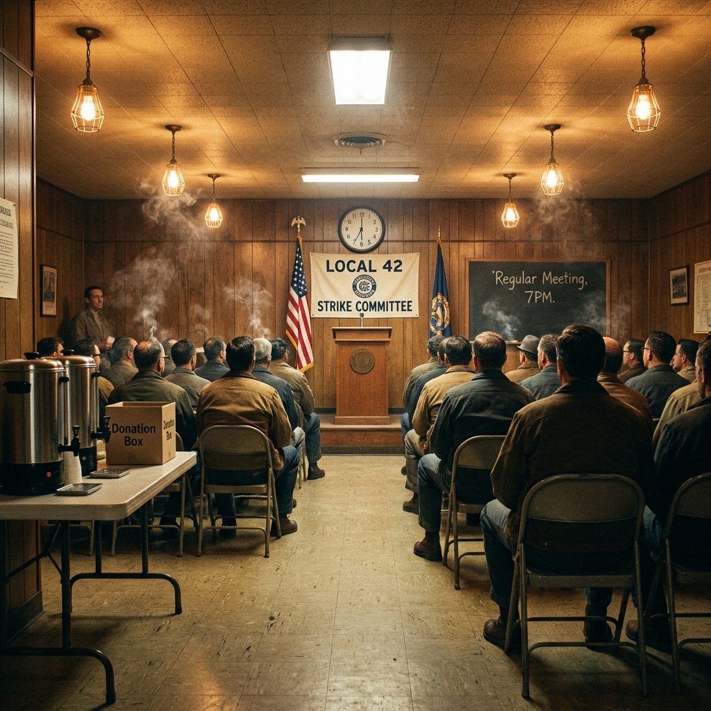 The Union Hall on a Tuesday Night