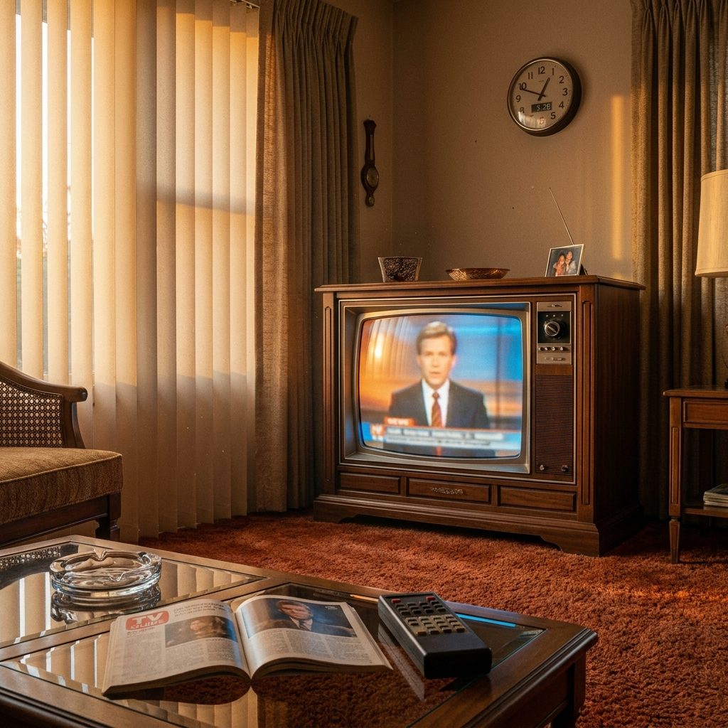 Watching the Clock Until 5:30 So You Could Switch From Cartoons to the News Before Mom Got Home