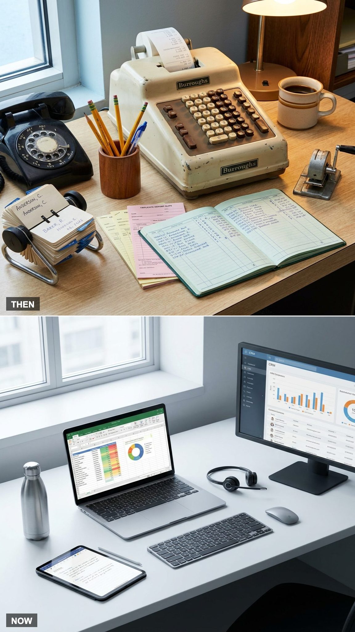 The Adding Machine Ruled the Back Office