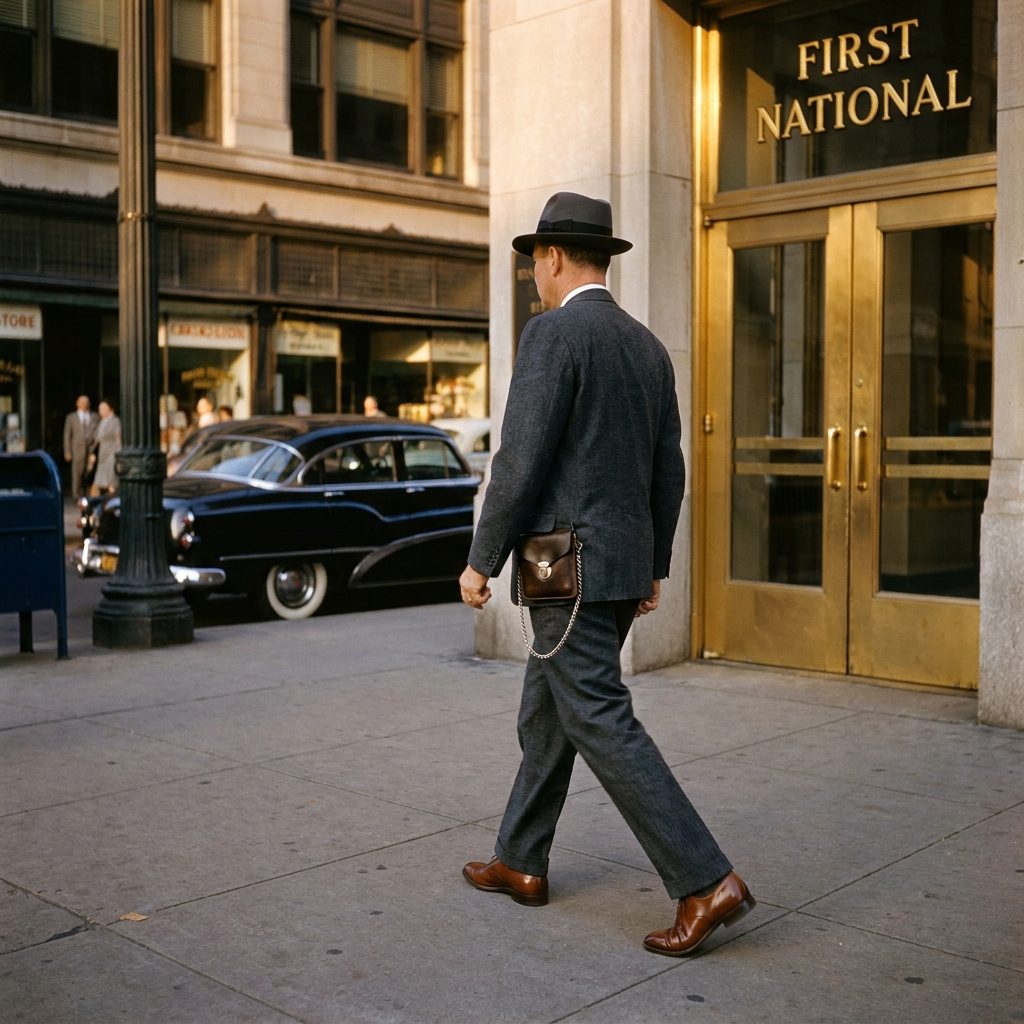 The Bank Runner Who Carried Cash and Checks Between Branches on Foot