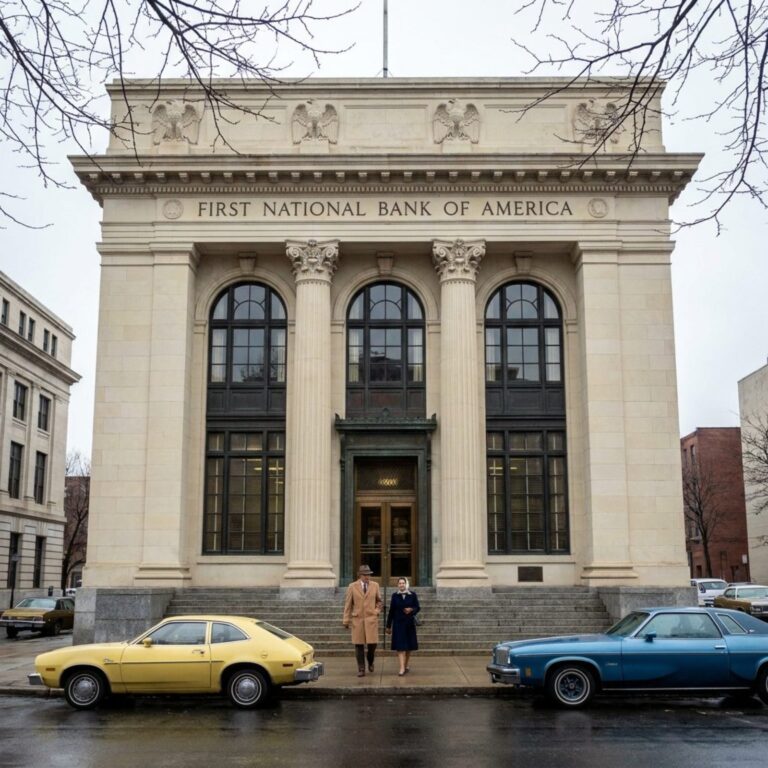 Banks in 1975 Were Grander Than You Remember. These 28 Before & Afters Show What Changed