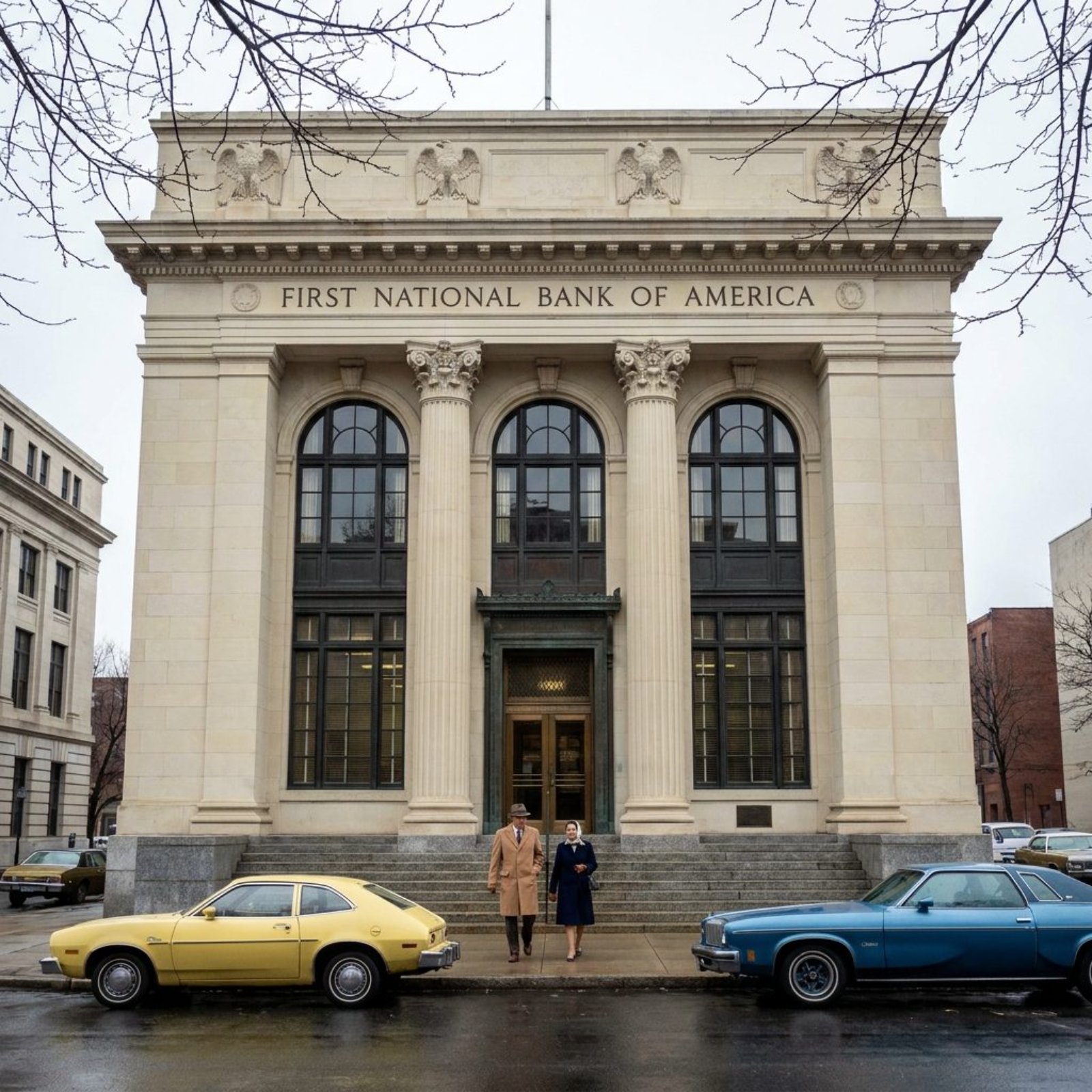Banks in 1975 Were Grander Than You Remember. These 24 Before & Afters Show What Changed