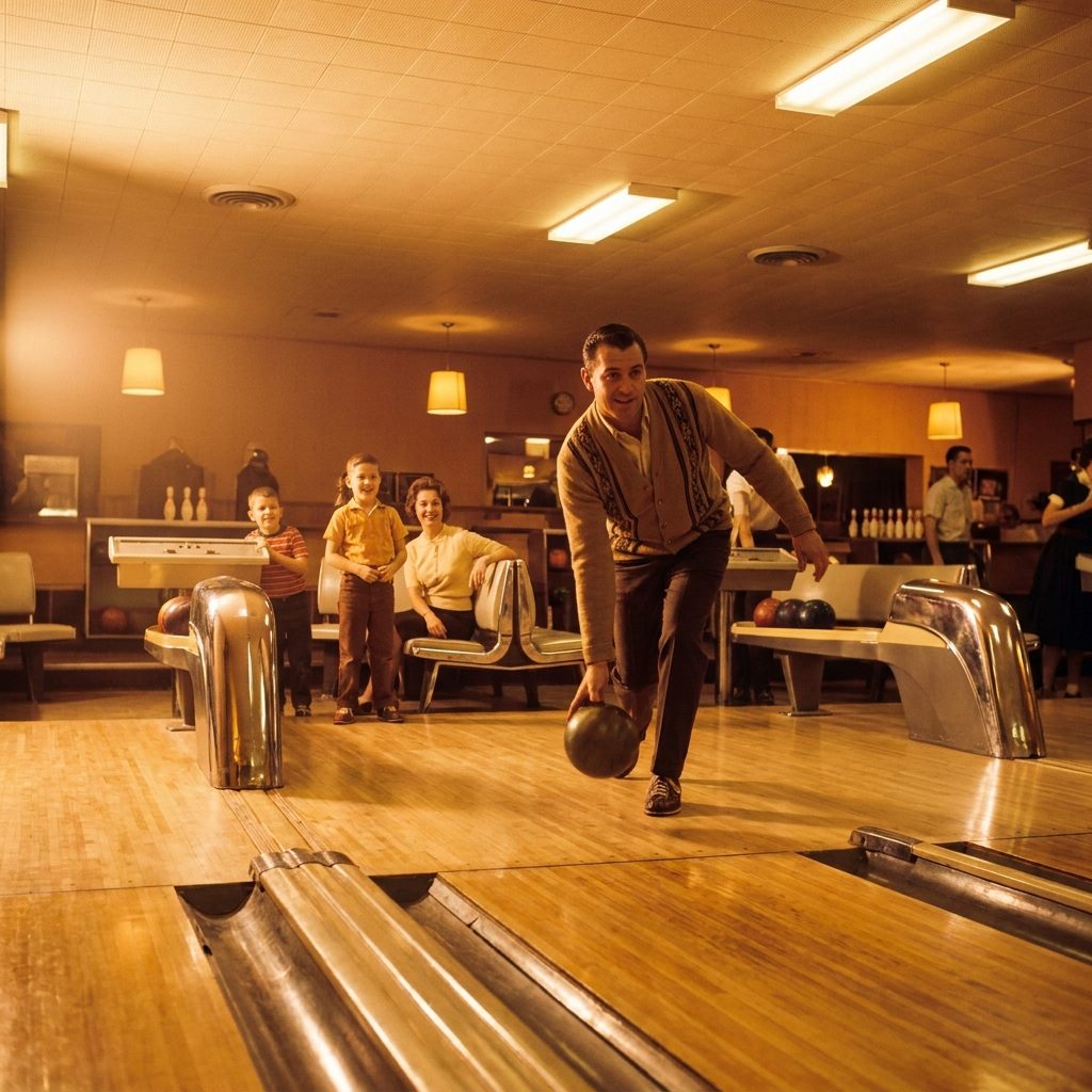 A Bowling Night Out for the Whole Family: About $2 to $3