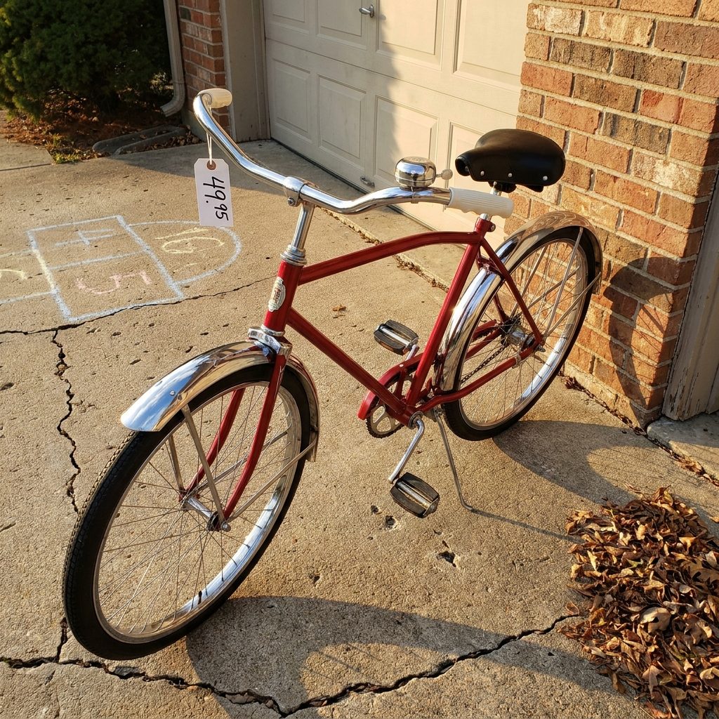 A Brand-New Boys' Bicycle: About $50 in 1965