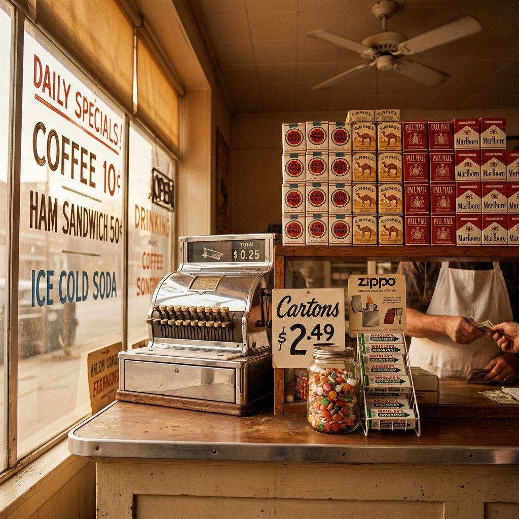 A Carton of Cigarettes at the Corner Store: About $2.50