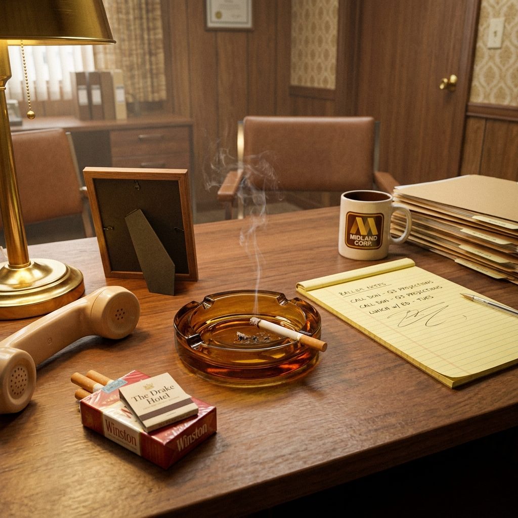 The Cigarette Burning in the Ashtray on Your New Supervisor's Desk