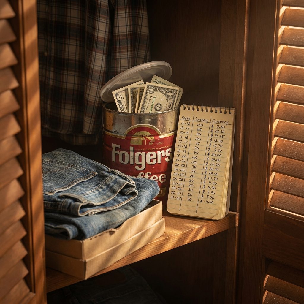 Keeping the Car Money in a Coffee Can in the Closet