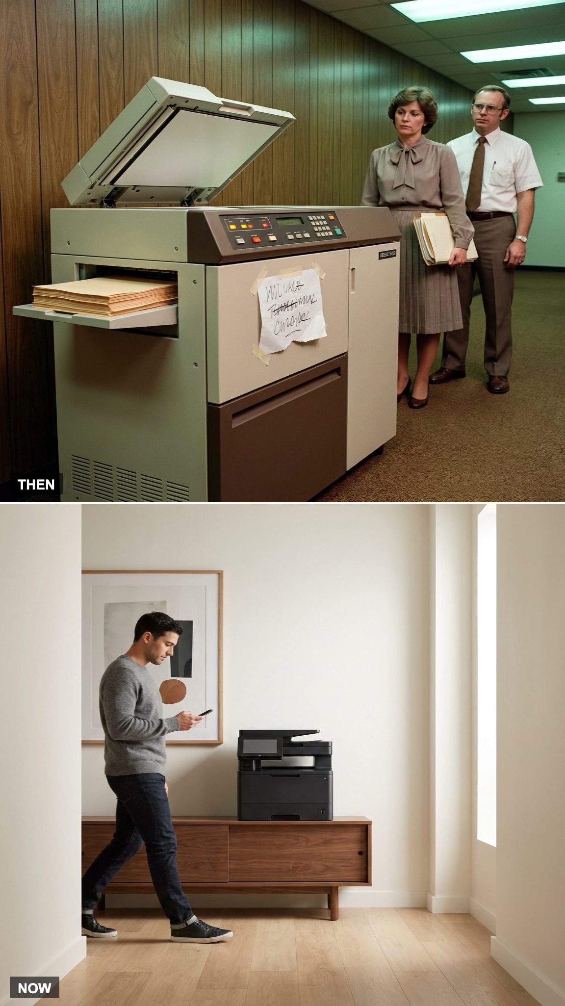 The Copier: Warm Machine, Cold Sweat