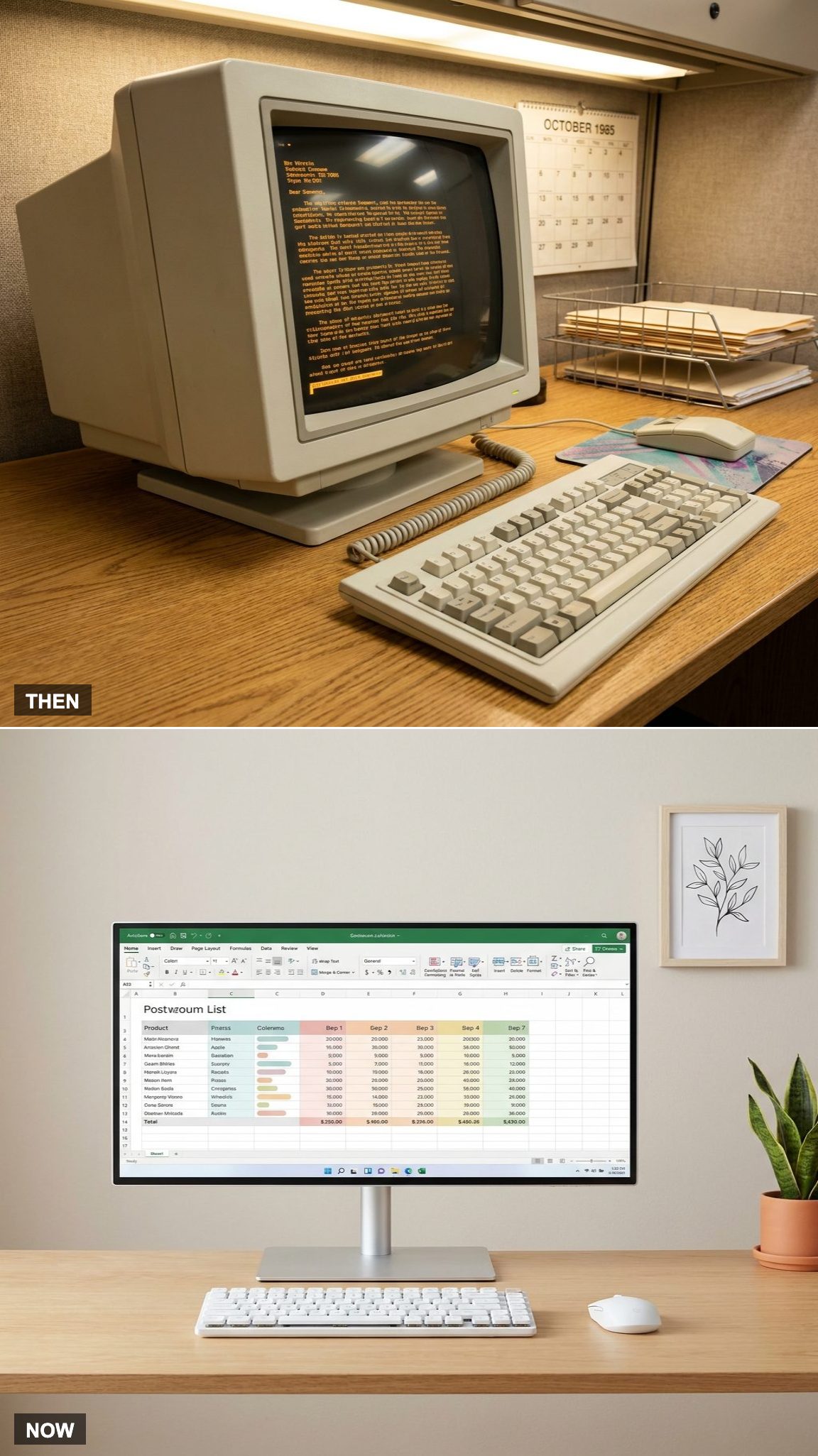 The CRT Monitor That Ate the Desk