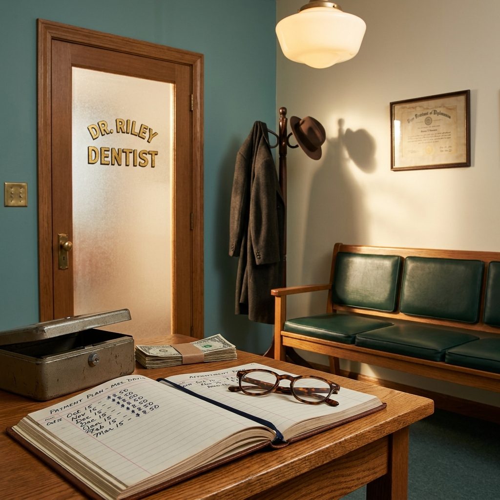 The Dentist's Handshake Payment Plan Signed in the Waiting Room