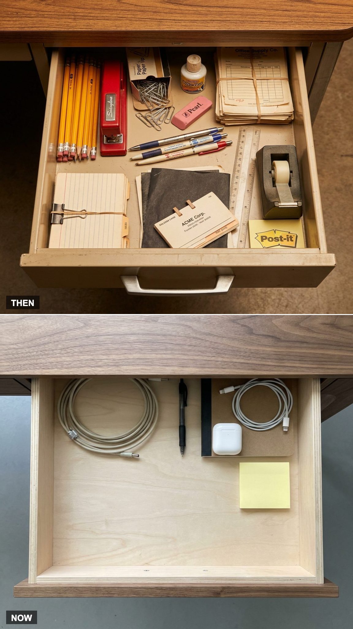The Desk Drawer That Held an Entire Staples Aisle