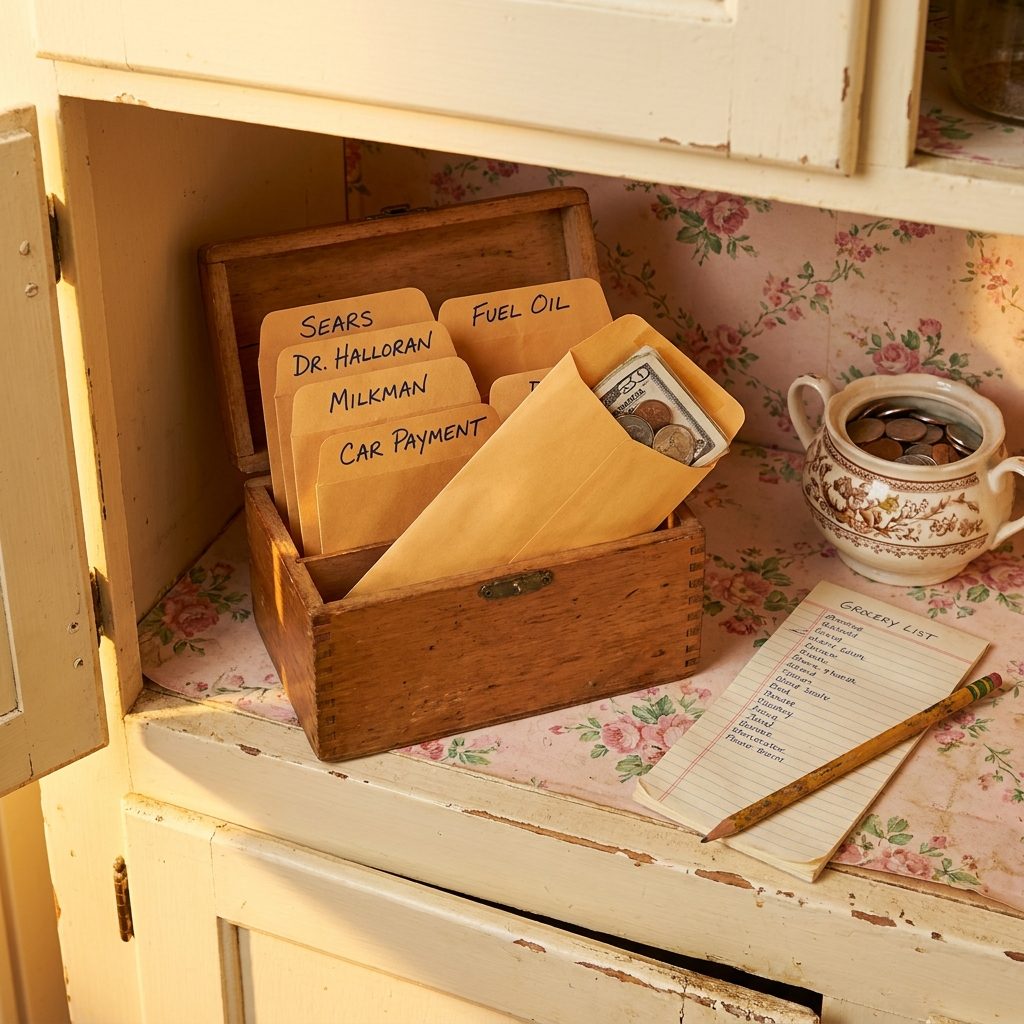 The Envelope in the Kitchen Cabinet Labeled With the Creditor's Name