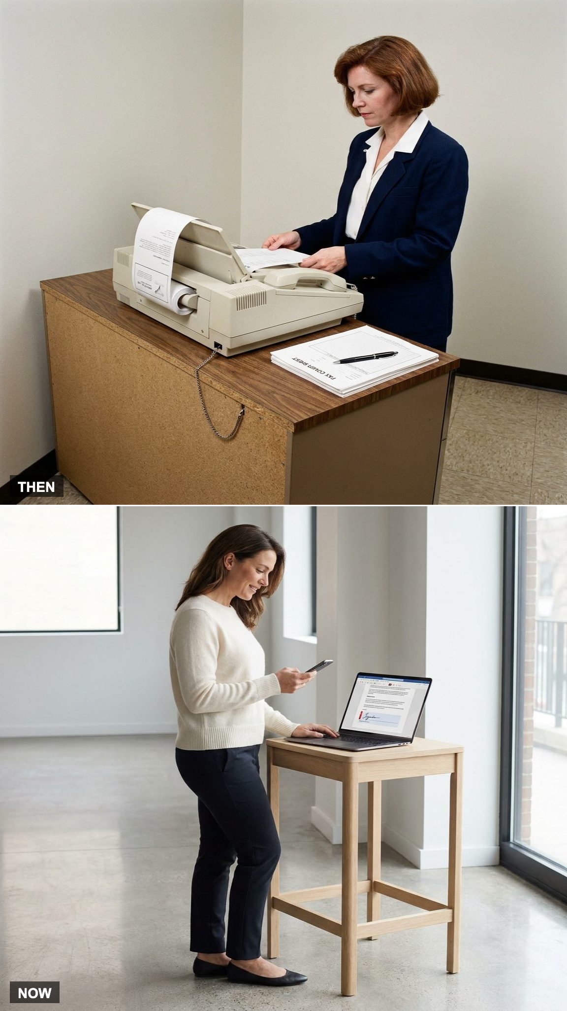 The Fax Machine Ruled the Copy Room