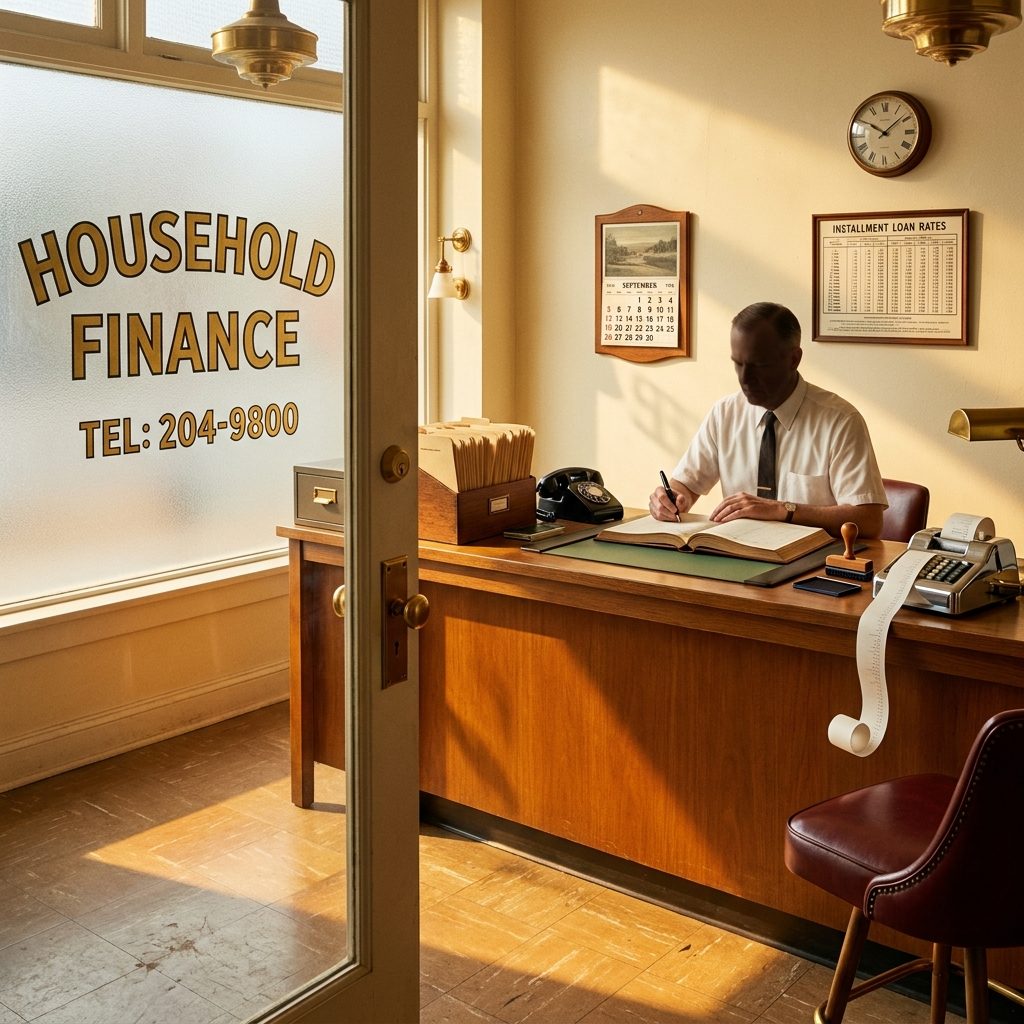 The Finance Company Storefront Where the Clerk Knew Your Kids' Names