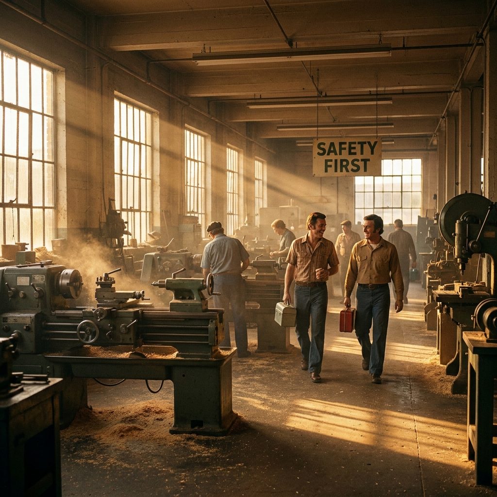 Friday at 4:30 and the Whole Factory Smelled Like the Weekend