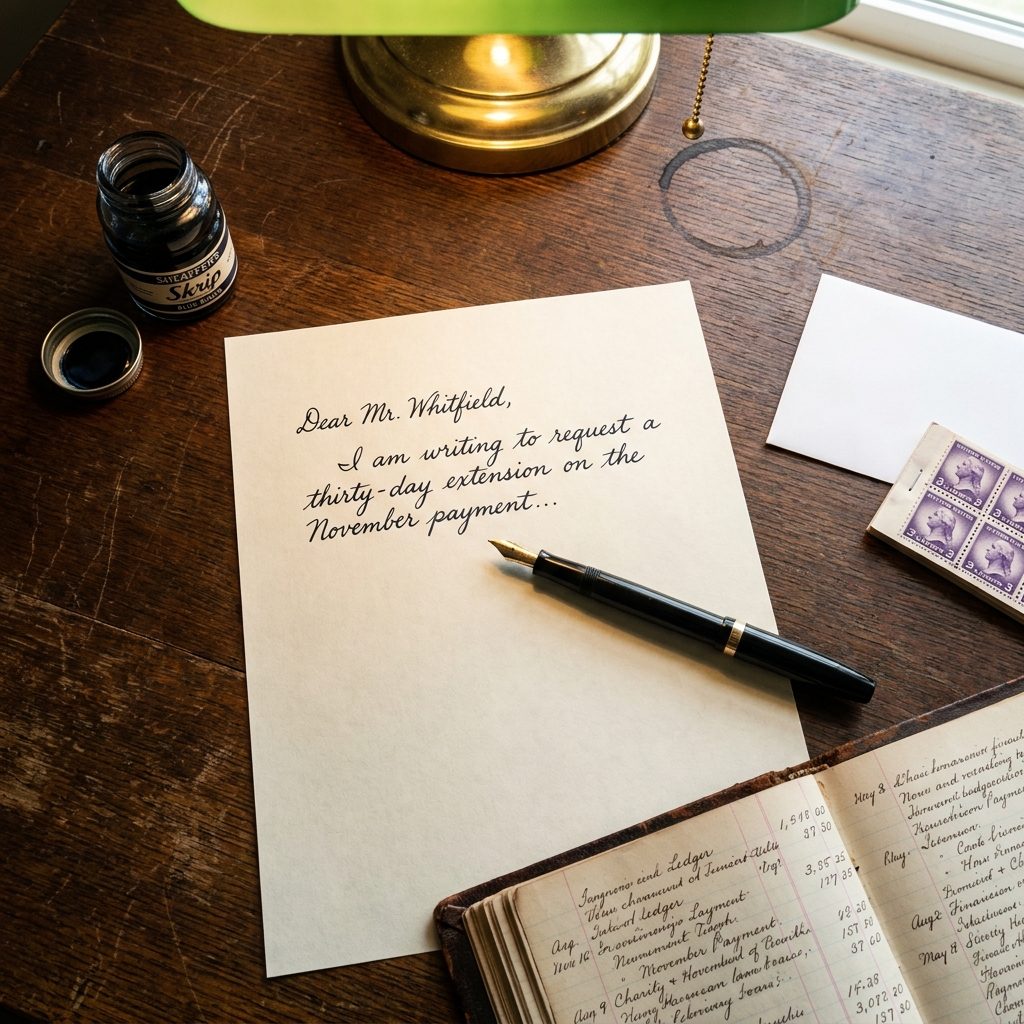 The Hand-Written Extension Letter Delivered in Person